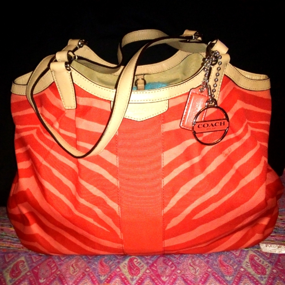 COACH Bengal Print Women's Tote Bag